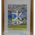 Рамка пластиковая 21*30см, Декор 22.2171, пластик, стекло