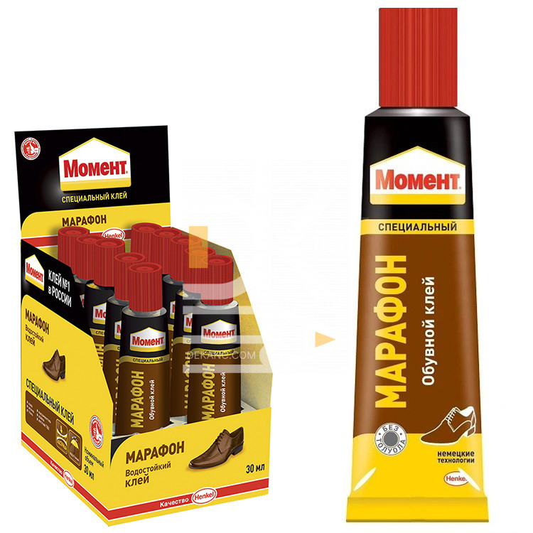 Суперклей Момент "Марафон" водостойкий, обувной, Henkel, 30гр. Суперклей Момент "Марафон" водостойкий, обувной, Henkel, 30гр.