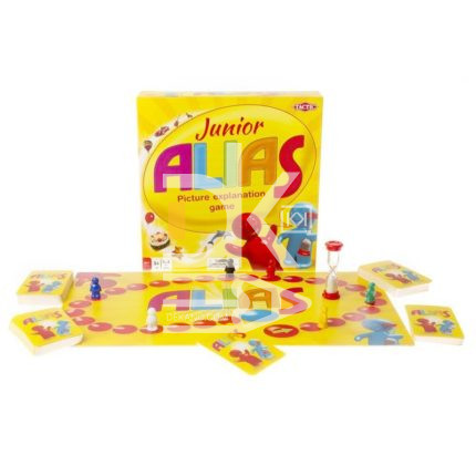 Игра настольная  ALIAS JUNIOR 5+ , картон. кор. 27*27см