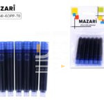 Картриджи чернильные Mazari синие, 6шт.