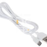 Кабель USB HOCO X88 USB-A - MicroUSB, 3,0А, 1 м, белый