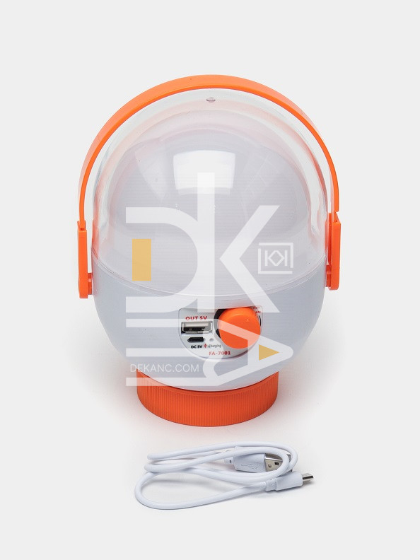 Фонарь для кемпинга подвесной, Power Bank, регулировка яркости, 2x18650, зарядка от micro USB Фонарь для кемпинга подвесной, Power Bank, регулировка яркости, 2x18650, зарядка от micro USB