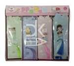 Закладка для книг Maylott "Sakura/Cute", 100*35мм., с линейкой, декоративный шнурок