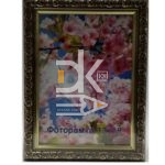 Рамка пластиковая 13*18см, Декор  22.2172, пластик, стекло