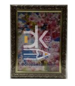 Рамка пластиковая 13*18см, Декор  22.2172, пластик, стекло