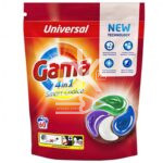 Капсулы для стирки Gama  4 в 1  22г   60шт/уп