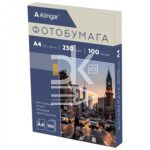 Фотобумага А4 для стр. принтеров Alingar, 230г/м2 (100л) глянцевая односторонняя
