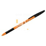 Ручка шариковая Berlingo "Tribase grip orange" 0,7мм грип, черная, 1/50