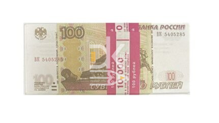 Деньги сувенирные 100руб 1пач/100л