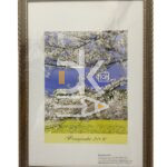 Рамка пластиковая 21*30см, Декор 17.86, пластик, стекло