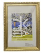 Рамка пластиковая 21*30см, Декор 8281123 пластик, стекло