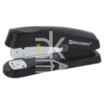 Степлер №24/6, 26/6 BRAUBERG "Standard+" до 30л., черный