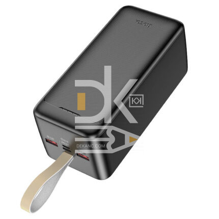 Пауэрбанк Hoco J111D 50000мА-ч, USB-C+Micro-USB вход, 2*USB 5V / 2.1A, индикатор. быстр.заряд, ручка