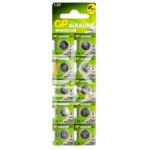 Батарейка часовая Alkaline GP  AG13/LR44/V13GA   1/10