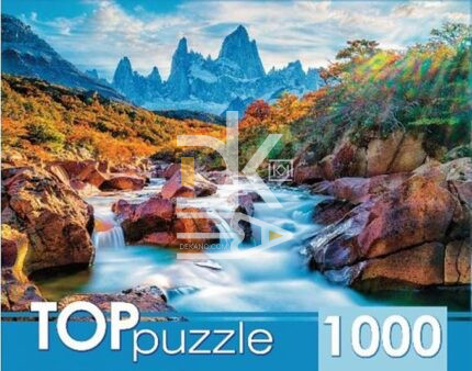 Пазл 1000 эл. Рыжий кот "Гора-Фицрой, Аргентина" TOP 685*485мм