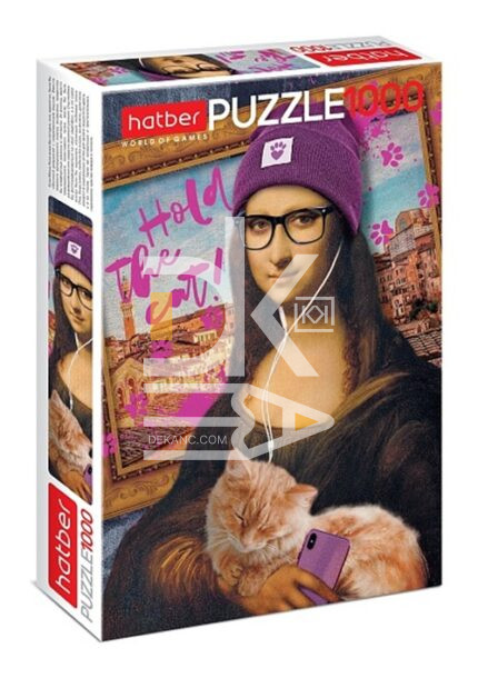 Пазл 1000 эл. Hatber "Коты в искусстве"