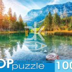 Пазл 1000 эл. Рыжий кот "Германия. Озеро Хинтерзее" TOP 685*485мм