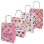 Пакет подарочный бумажный Maylott крафт LETS PATY PINK 33*26*12см