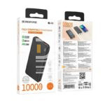 Пауэрбанк Borofone BJ56 10000мА-ч, Type-C + Micro-USB вход, выход USB1Type- 5V / 2.1A, LED индикатор