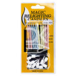Набор свечей для торта "Magic relighting" 3цв (красные, синие, желтые), 10шт