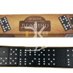Игра Домино дерев.28 костей арт.341-157 (1/200наб.)