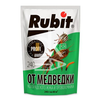 Средство от медведки, проволочника, колорад. жука РОФАТОКС 240г дой-пак (30) Рубит