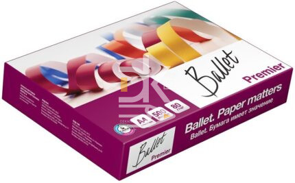 Бумага Ballet Premier А4 80г/м2 500л. марка А   1/5