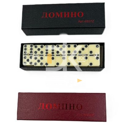 Игра Домино 28 костей в под.карт.упак. арт.4807Z (1/48шт.)