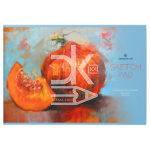 Альбом для рисования 40л., скрепка Greenwich Line "Pumpkin", 120г/м2