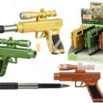 Ручка шариковая "Пистолет", игольчатый наконечник, 0,5мм