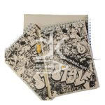 Скетчбук А4, 60л, ПСВ  "Ассорти", Premium, на гребне, жестк. обложка, 160 г/м2