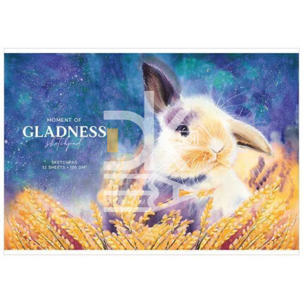 Альбом для рисования 32л., скрепка Greenwich Line "Lovely rabbit"