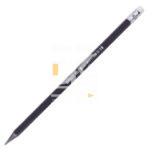 Карандаш ч/г STAFF, HB,"College" BLP-712, черный корпус, заточен., пластиковый, с ластиком