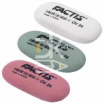 Ластик Factis "OV24", овальный, пластик, 49х24х9 мм  1/24