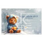 Медицинская карта Феникс А5 7БЦ 96л ЗАЙКА/КОШЕЧКА/МИШКА, ист.разв.ребенка