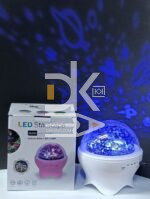 Музыкальный проектор Звездное Небо, ночник, 8 мелодий, USB, Bluetooth, пульт