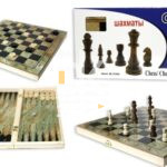 Игра настольная Asmar 3 в 1 Шахматы, шашки, нарды ( 33*33*2) NEW