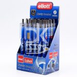 Ручка гелевая авт., Ellot NEW СИНЯЯ 0,5мм