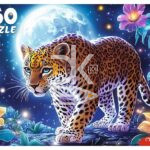 Пазл 260 эл. Рыжий кот "ЛУННЫЙ ЛЕОПАРД"