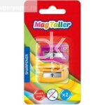Точилка MagTaller, 1 отверстие, контейнер, набор 2шт