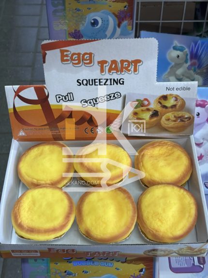 Игрушка антистрес "EGG TART" кекс