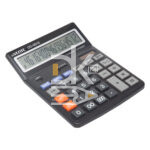 Калькулятор настольный deVente DD-9916, 16 разр., двойн. питан., 154*203*25мм, регулируемый , черный