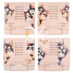 Подставка для книг, Maylott, металлическая, "ДОГГИ/КОТ", с рисунком