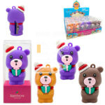 Точилка KWELT 1 отверстие, soft-touch "Bear/Bunny/Deer/Kitty/Panda", контейнер, ассорти