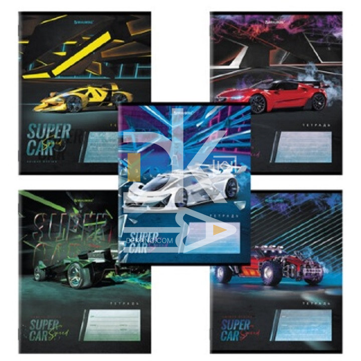 Тетрадь 12л., клетка BRAUBERG "SUPER CAR" Тетрадь 12л., клетка BRAUBERG "SUPER CAR"