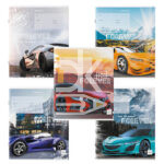 Тетрадь 18л., клетка BRAUBERG "SPORT CAR" 106479